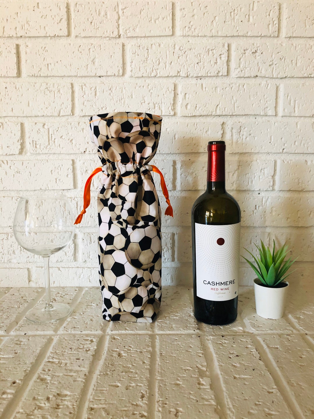 Soccer Wine Bag Soccer Gifts Soccer Mom Soccer Coach Gift Etsy