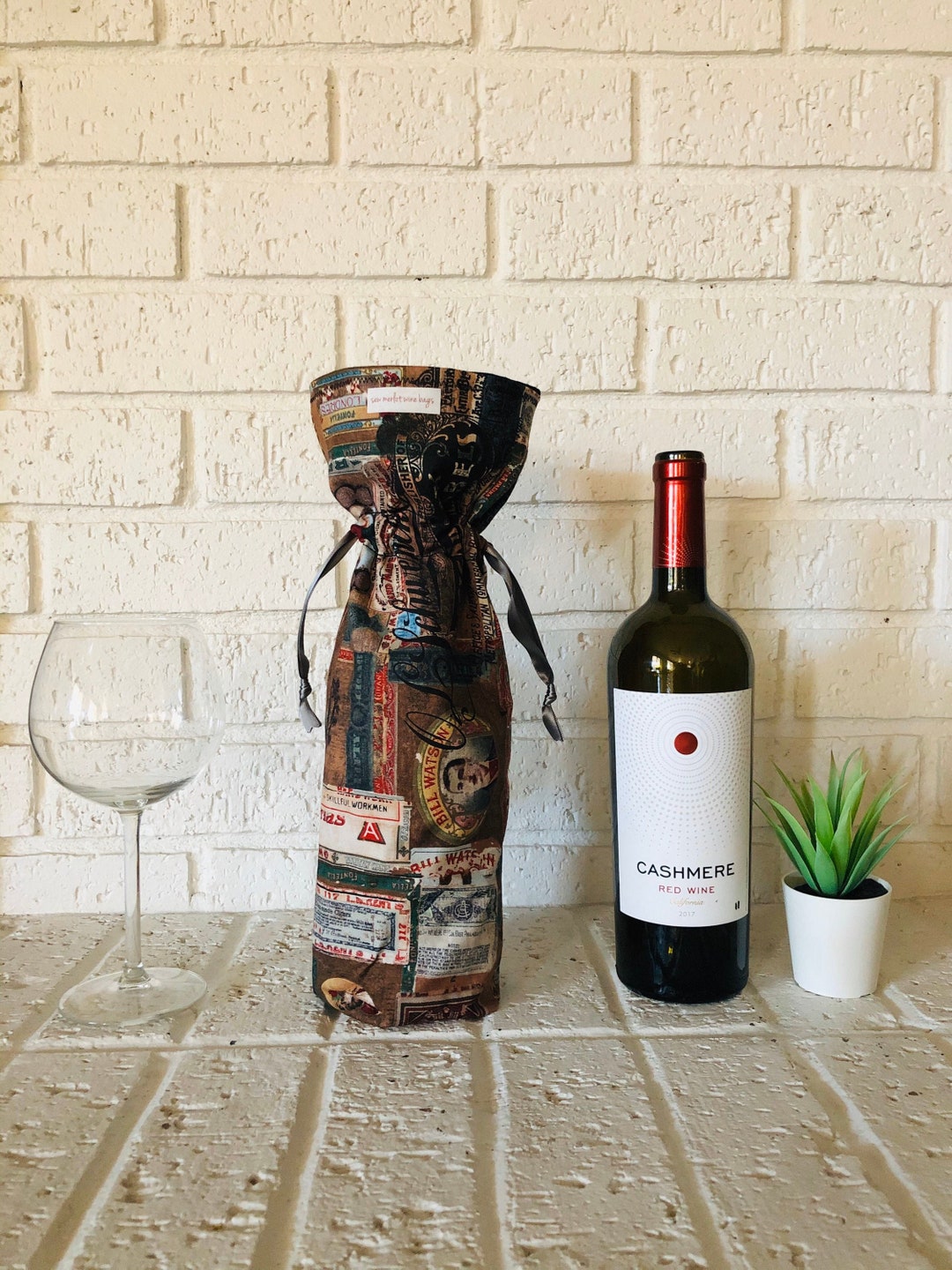 Cigar Box Wine Bag, Cigar Gift, Cigar Accessories, Cigar Room, Gift for