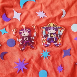 Scaramouche and Wanderer Knife Acrylic Pin