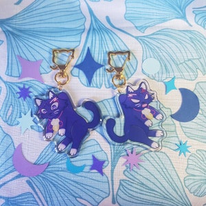 Scaramouche Kitty Acrylic Charm