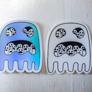 Ghosts in a Ghost Sticker