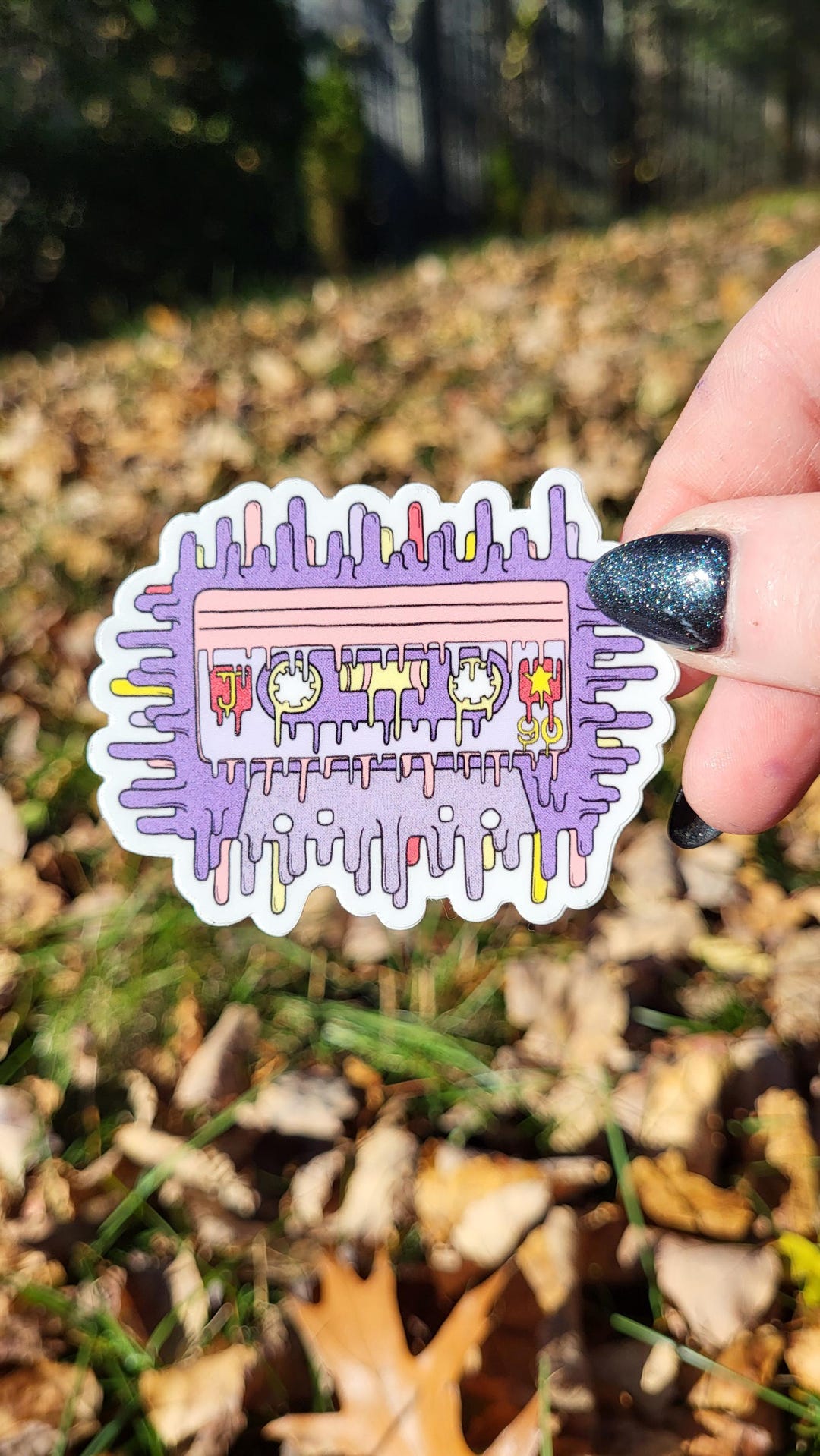 Sticky Drip Sticker Dripping Mixtape Sticker - Etsy