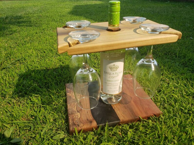 Wine bottle display Etsy