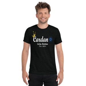 King Cardano | Crypto Streetwear Short Sleeve Graphic Tee