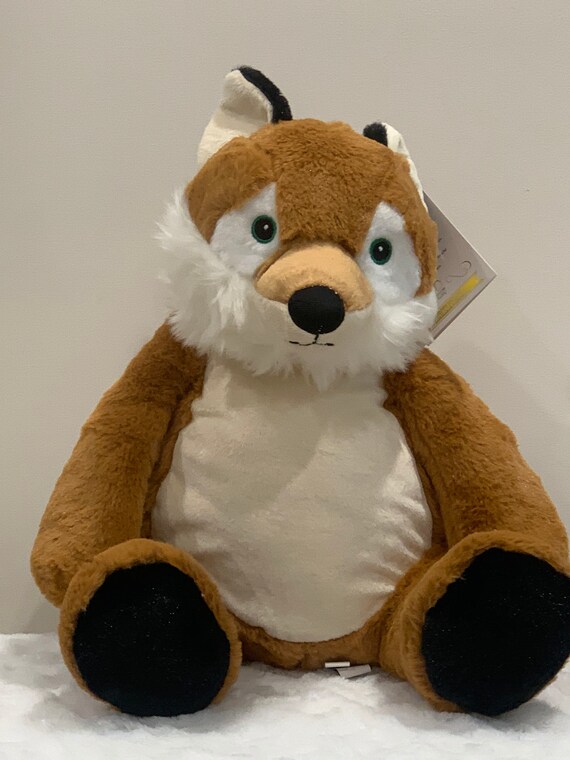 personalised fox teddy