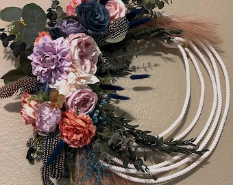CUSTOM* Lasso Faux Floral arrangement, western floral arrangement, Faux floral arrangement, wedding bouquets