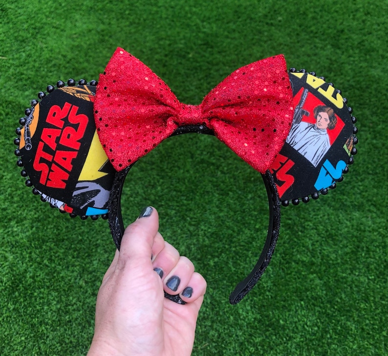 STAR WARS MINNIE Ears Disneyworld Disneyland Mickey Ears image 1