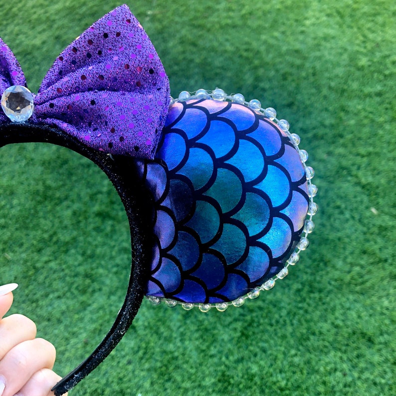 LITTLE MERMAID EARS Disney Ears Mickey Ears Minnie Ears Etsy