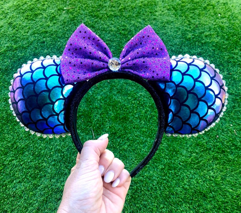 LITTLE MERMAID EARS Disney Ears Mickey Ears Minnie Ears Etsy