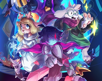 Deltarune (chapter 2) by DanSyronArt