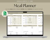 Meal Planning Template: Weekly Food Organizer (Google Sheets Download)
