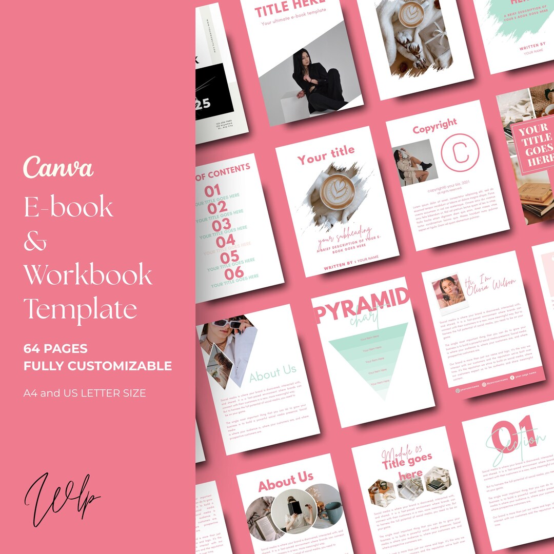 Canva Course Workbook Template for Coaches to Create a Lead Magnet or ...