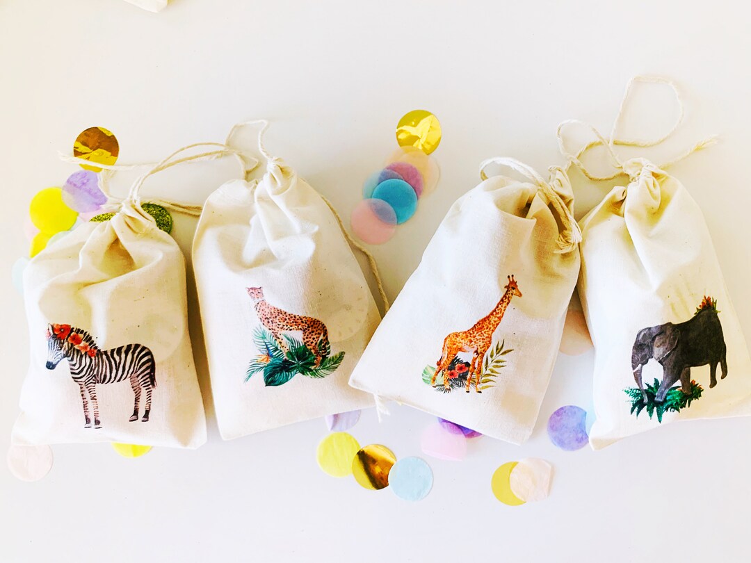 Jungle Party Bags / Safari Party / Wild One / First Birthday Party Bags
