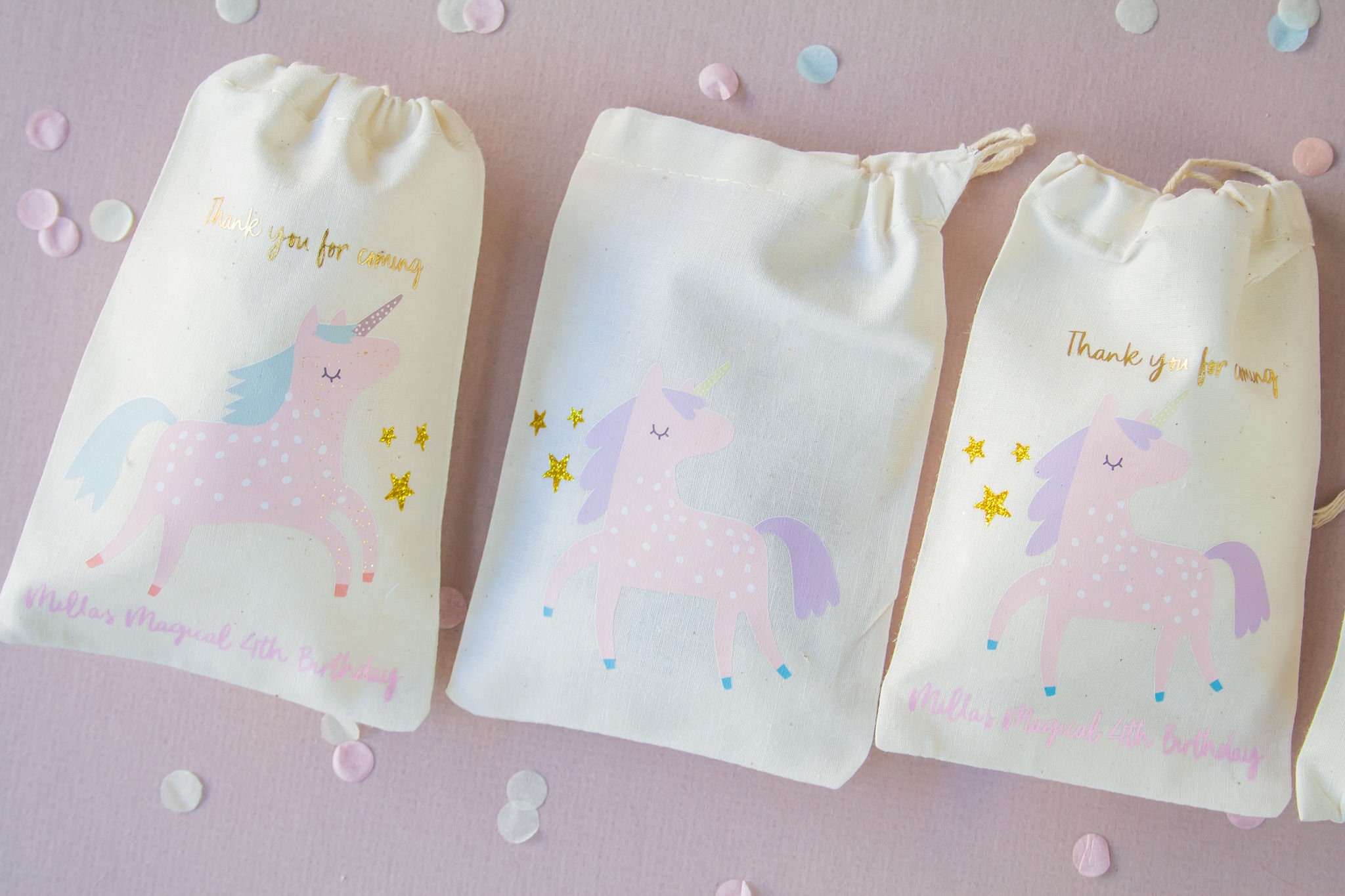 Unicorn party bag unicorn party favours unicorn party decor | Etsy