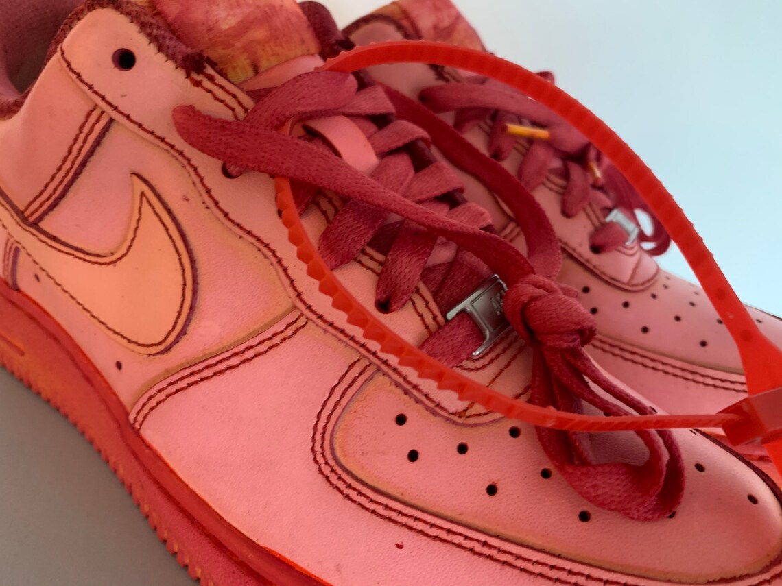 air force 1 hand dyed