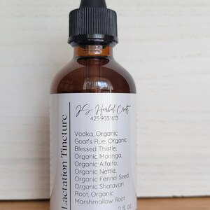 Lactation Tincture