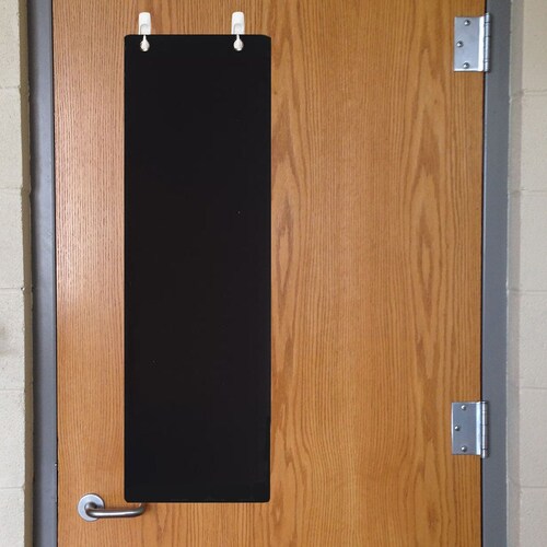 Solid Black Teachers Door Window Decoration. Teacher Classroom Etsy