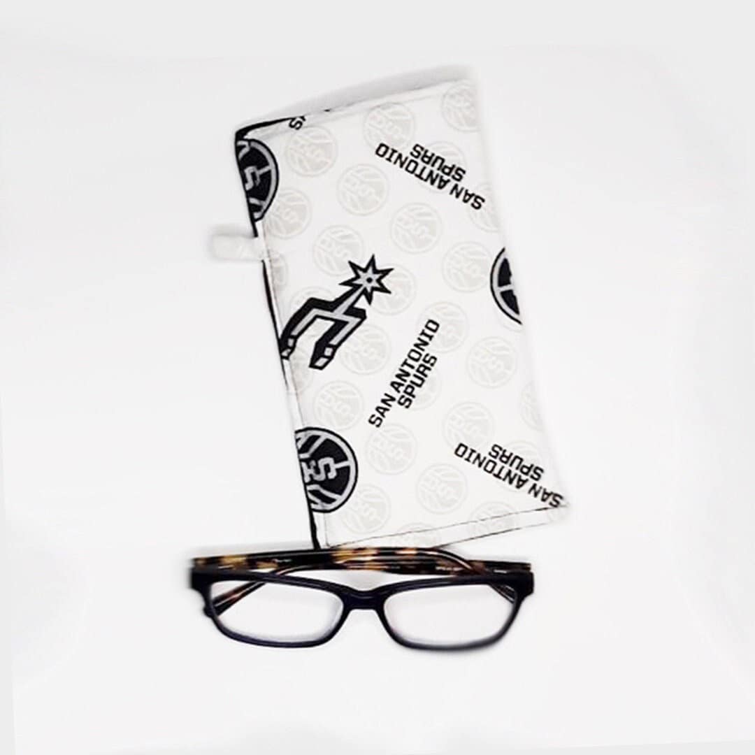 San Antonio Spurs Eyeglass Case Soft Fabric Sunglass Case Etsy