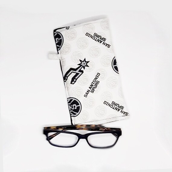 San Antonio Spurs Eyeglass Case Soft Fabric Sunglass Case Etsy