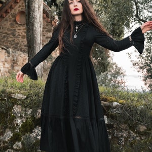 Gothic funeral dress sales