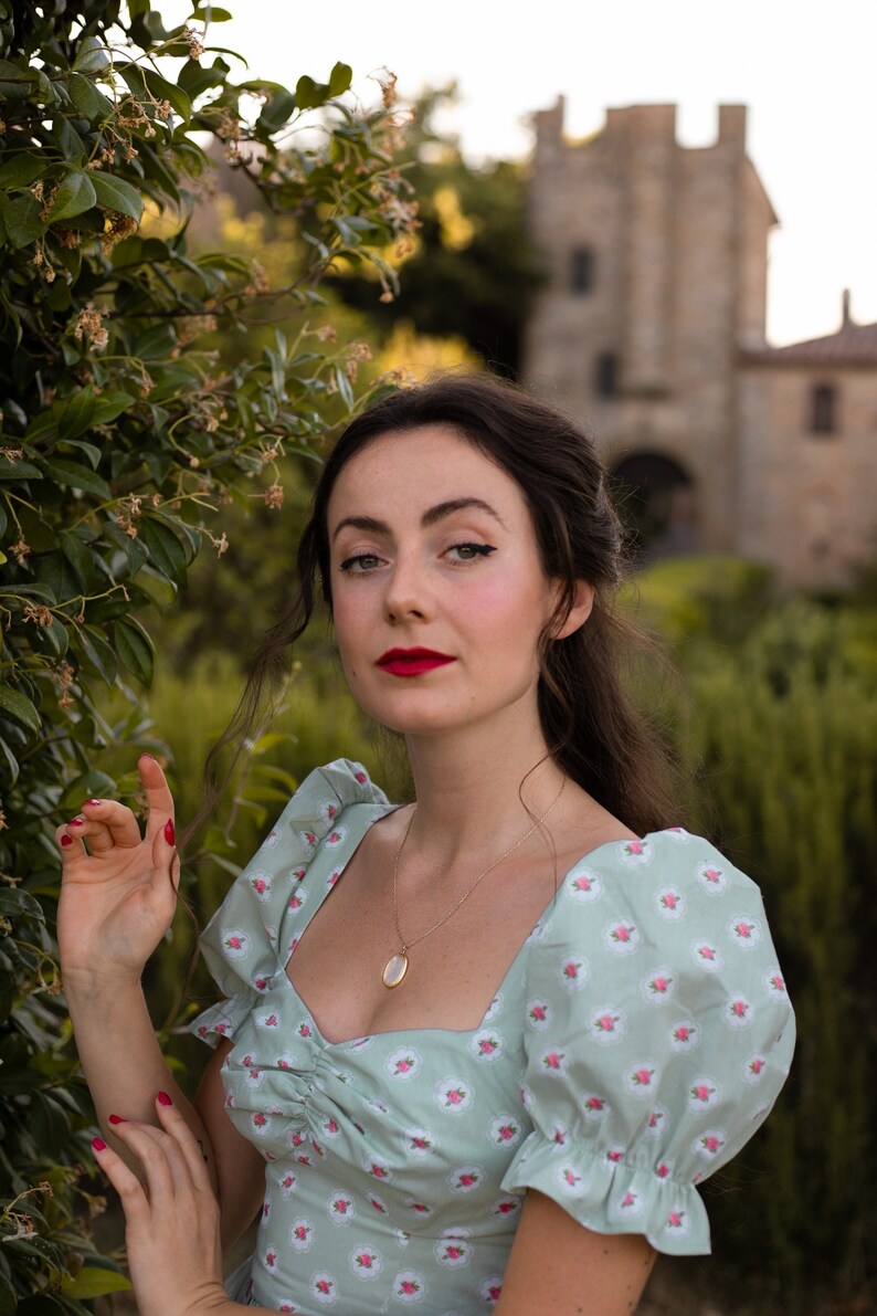 Giselle – Cotton dress inspired by artists main image 0