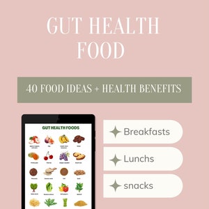 Gut Health Food List Wellness Guide Nutrition for Digestive Health Anti-Inflammatory foods For Healthy Gut  Nutrition Food List