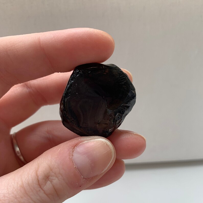 Apache Tears Black Obsidian Pebbles Obsidianite Stones Etsy