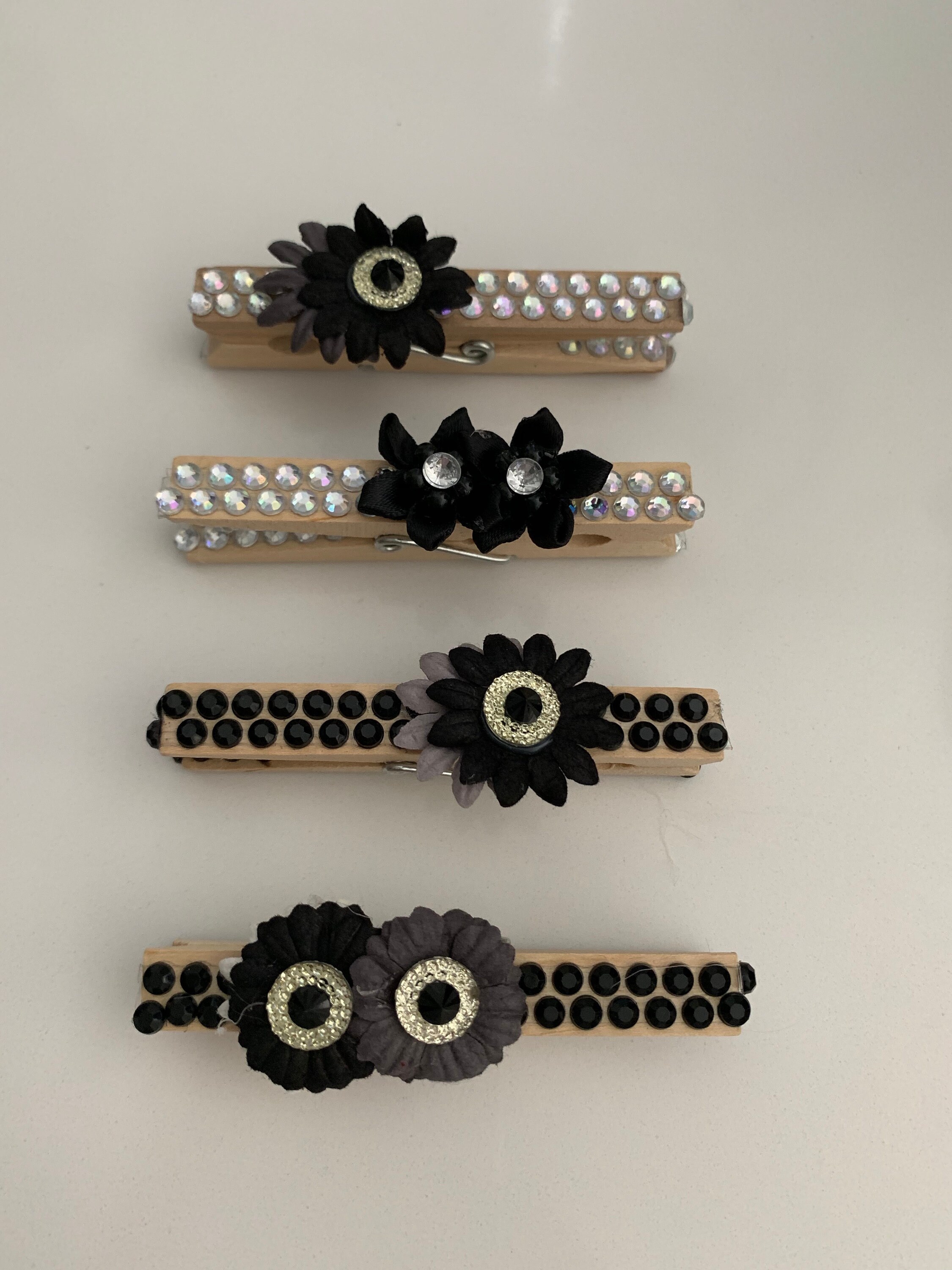 Clothespin Photo Holder Set of 10 Etsy