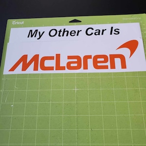 Sticker My Other Car is McLaren