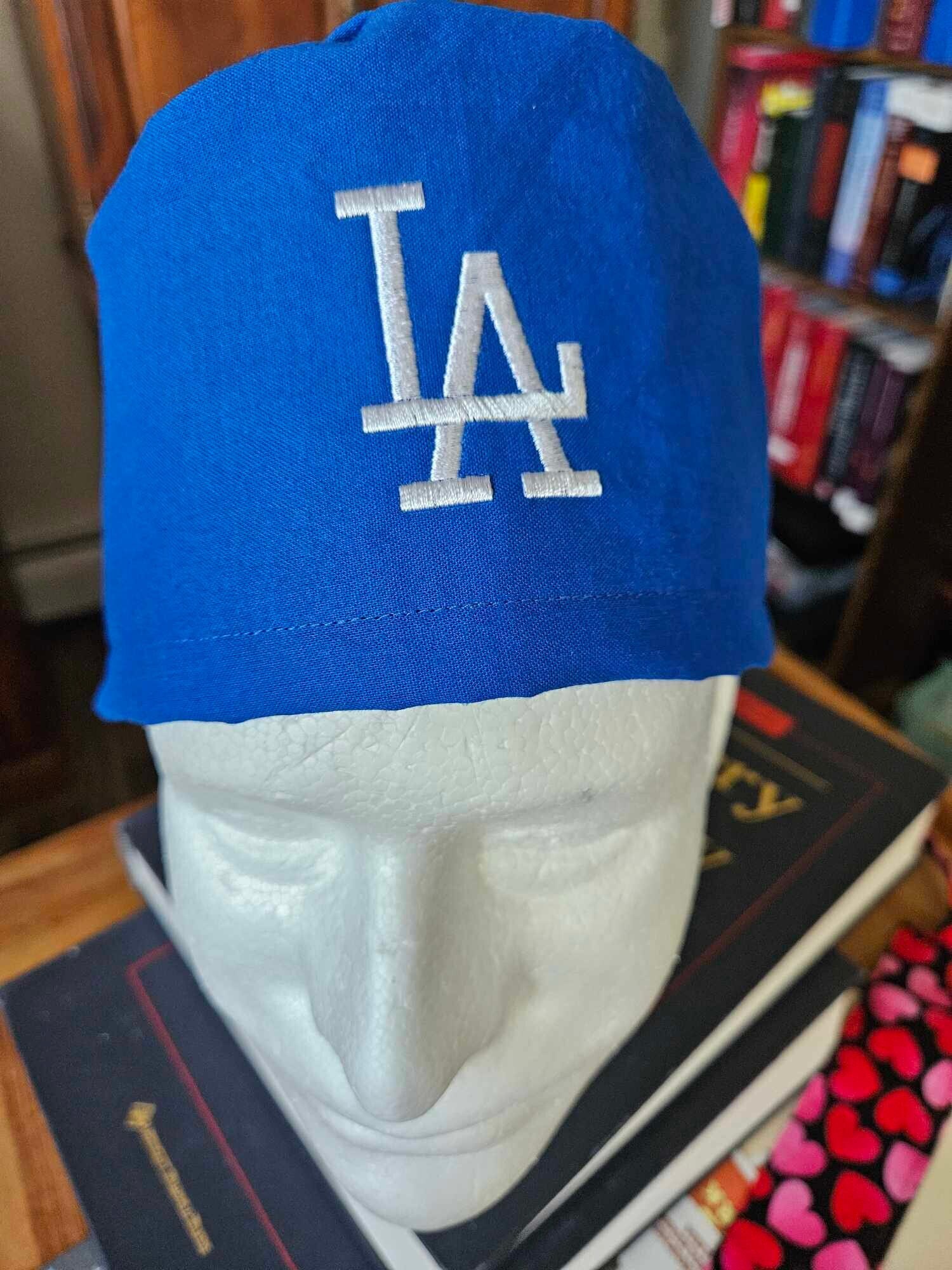LA Dodgers Tie Back Scrub Hat -- Assorted