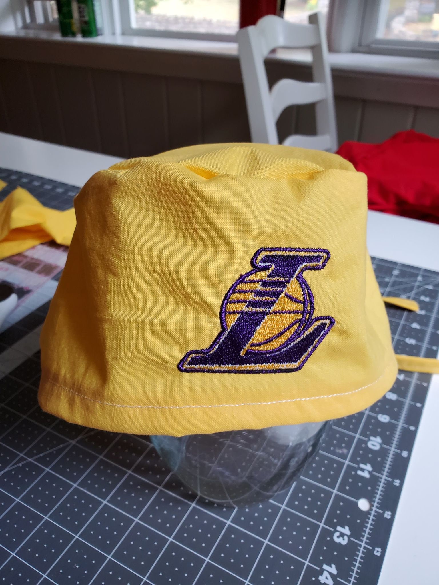 Vintage Corduroy Los Angeles Lakers Hat