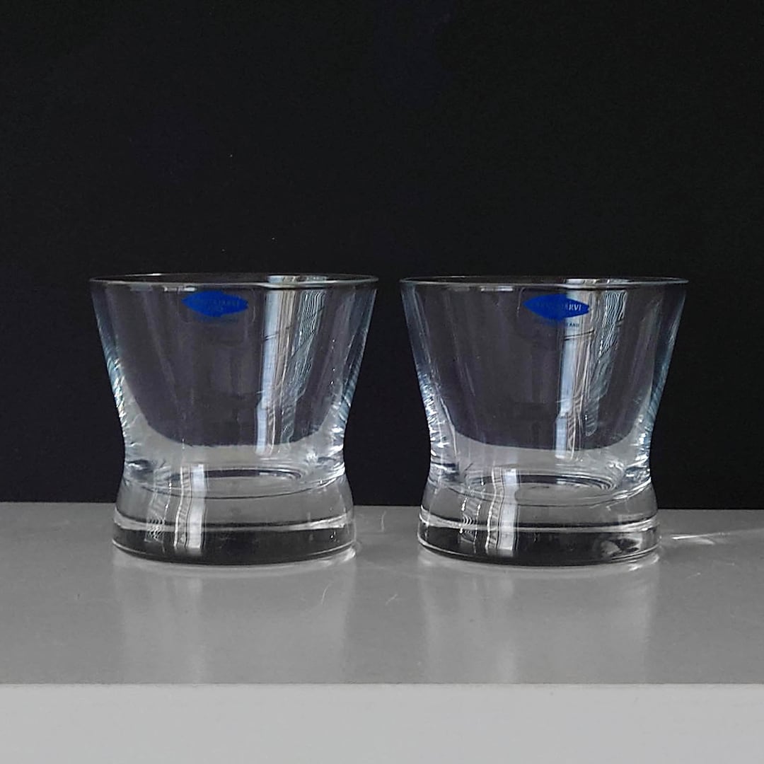 Nuutajärven Lasi Nautica Drinking Glasses 2 Pcs, Inkeri Toikka Etsy
