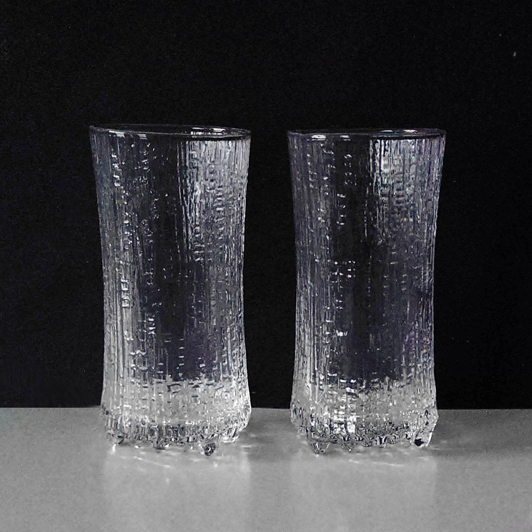 Iittala Ultima Thule Drinking Glasses 2 Pcs, Tapio Wirkkala - Etsy