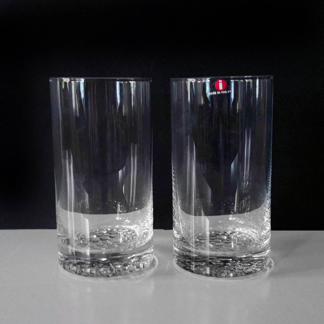 Iittala Puolukka Drinking Glasses 2 Pcs, Tapio Wirkkala - Etsy