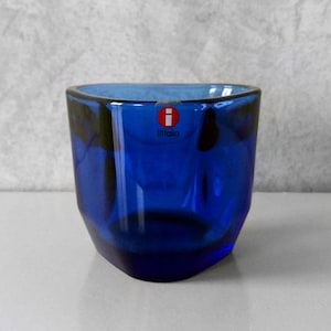 Iittala Tris votive ultmarine blue, Alfredo Häberli
