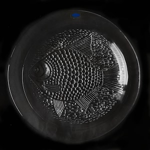 Nuutajärven lasi Ahti dinner plate 25,7 cm, Inkeri Toikka