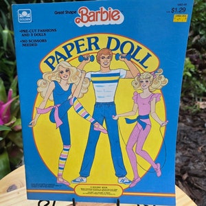 Barbie, Skipper and Ken Paperdolls - Etsy