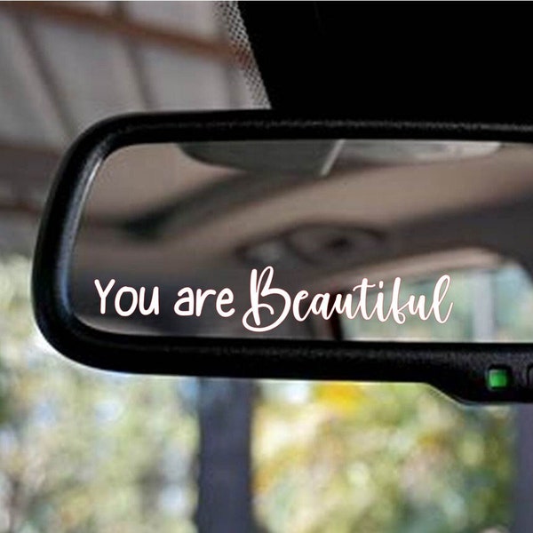You are Beautiful decal | You are beautiful sticker | motivational decal | motivational sticker | inspirational sticker |