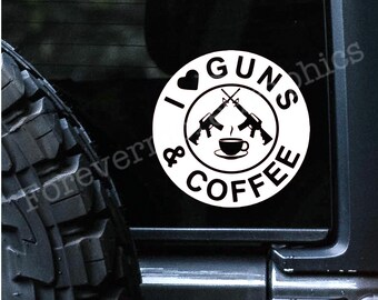 Download Guns And Coffee Svg Etsy