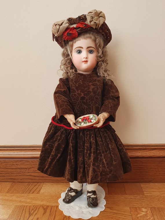 Rare Antique French Bisque bebe Francais B.F. Doll - Etsy