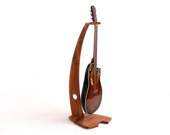 Long John Guitar Stand - Wooden Guitar Stand (Oak) LJS-Ev2