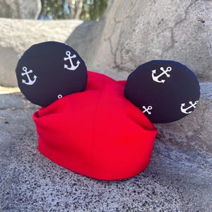 Mouse Ear Pirate Bandana, Pirate Bandana with Mouse Ears