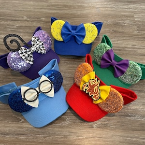 Emotions Mouse Ear Visor, Inside Out Inspired Costume Mouse Ears for Springtime Surprise, Emotions Costume Ears