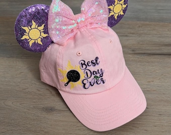 Rapunzel Inspired Princess Hat | Magic Hatter Co. l Unique Hat for Parks l Princess Weekend Running Costume