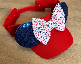 Patriotic Mouse Ears, Ears for the Fourth of July