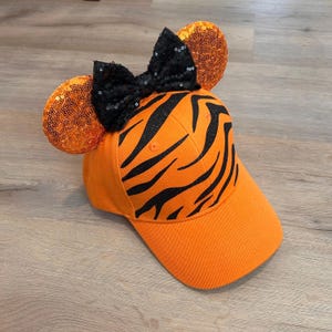 Tigger Inspired Mouse Ear Costume Hat, Comfortable Mouse Ears