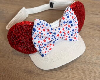 Patriotic Mouse Ears, Ears for the Fourth of July