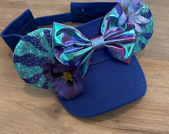 Pandora Inspired Mouse Ears, Glowing Mouse Ear Visor