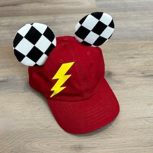 Cars Inspired Mouse Ears for Kids, Kids Mouse Ears with no bow, Customizable Mouse Ears for Kids and Adults
