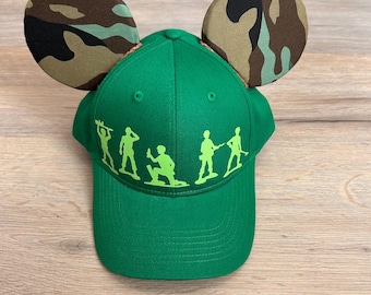 Toy Army Men Mouse Ears, Ear Hats for Boys